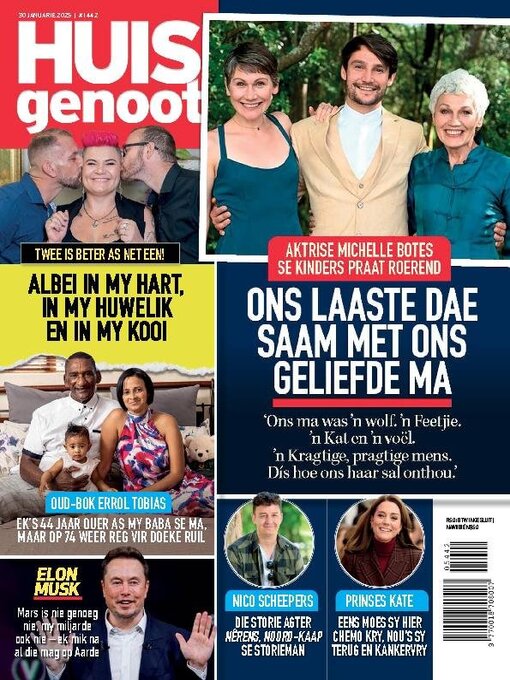 Title details for Huisgenoot by Media 24 Ltd - Available